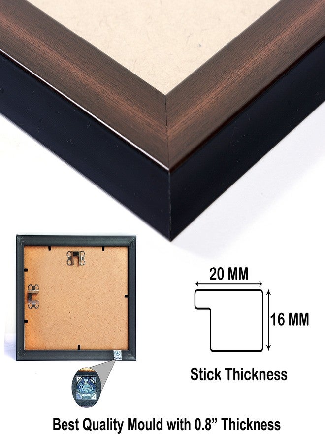 AJANTA ROYAL إطار صور أجانتا رويال للزوجين: A-25B (4x6) (بني) - Image 2